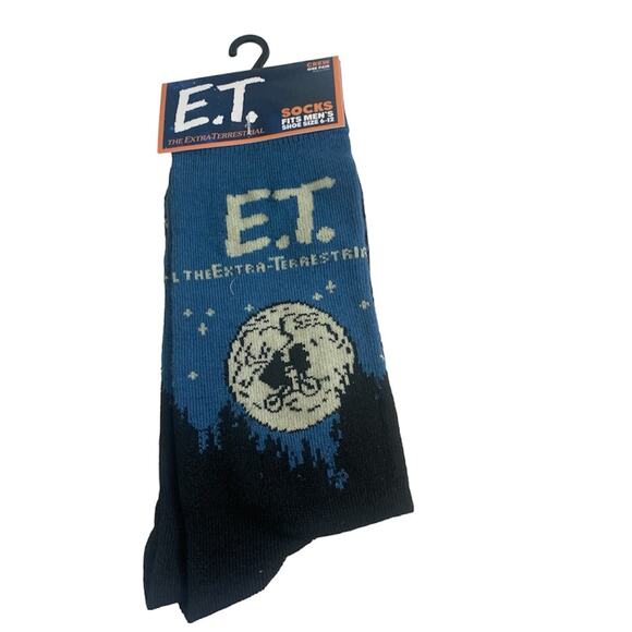Universal E.T. The Extra-Terrestrial Crew Socks - Picture 1 of 6